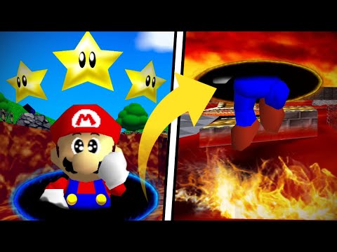 MARIO 64 con PORTALES es UNA LOCURA