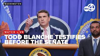 WATCH LIVE: Senate Confirmation Hearing for AG Nominee Todd Blanche