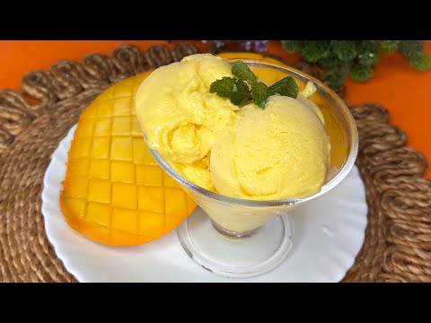 Mango Ice Cream Recipe | बाजार जैसी मैंगो आइसक्रीम बनाएं घर पर बहुत ही आसान तरीके से | Mango kulfi