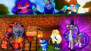 Minecraft Cobblemon Manhunt! - Speedrunner VS Hunter REMATCH (Minecraft Pokemon Mod)