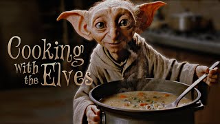 Hogwarts kitchens | Cooking with the House Elves - ASMR Ambience [No Music]