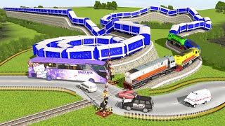 Perlintasan Kereta Api Paling Sibuk‼️ PART 2
