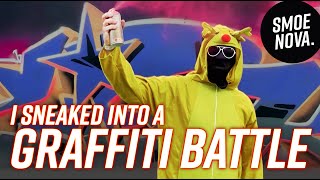 Undercover in a Graffiti Battle – Will they notice?