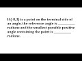 Understanding Reference Angles and Quadrants