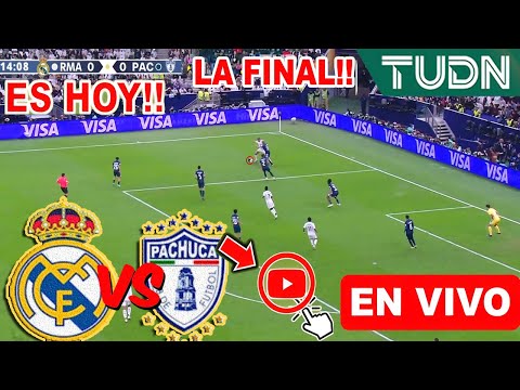 🔴 EN VIVO Real Madrid vs Pachuca EN VIVO hoy, donde ver Real Madrid vs Pachuca FINAL Copa Interconti