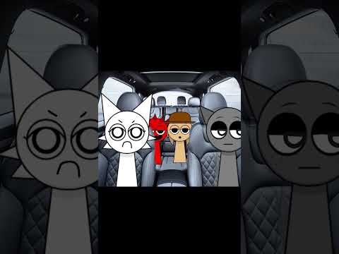 В машине|sprunki animation #animation #sprunki #mem #funny  #мем #спрунки #анимация #anime #memes