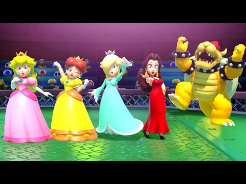 Can Mario's Girlfriends beat Bowser in these Mario Party Minigames?