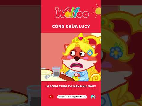 Công chúa duyên dáng 🎶 #hoạthình #wolfootiengviet #nhacthieunhi
