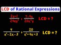 Finding Least Common Denominators and Factoring