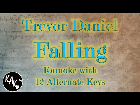 Falling Karaoke – Trevor Daniel Instrumental Original Lower Higher Female Key