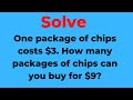 Proportions and Word Problems