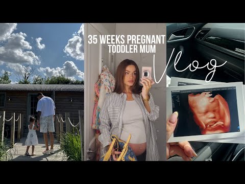 Nesting, final scan, surrendering to childcare?! - weekly vlog
