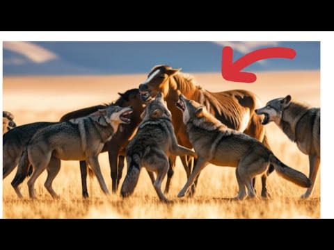 KURTLAR VE YABANİ ATLAR HD BELGESEL HORSE VİLD WOLF