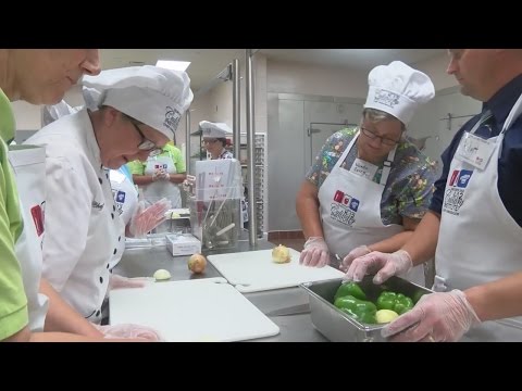 School cafeteria cooks, managers gather to sharpen...