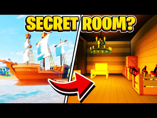 Secret Room In The NEW Pirate Ships! In Roblox Livetopia