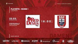 Playoffs 1. FBL Damen - Red Devils Wernigerode vs. SFF Dragons Bonn - 16:00