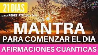 AFIRMACIONES y DECRETOS de la MAÑANA para INICIAR el DIA | Afirmaciones Poderosas | Ley de ATRACCION