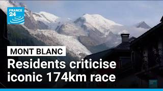 YouTube video thumbnail: Thinking of Running the Ultimate Trail of the Mont Blanc? Residents Might Object 