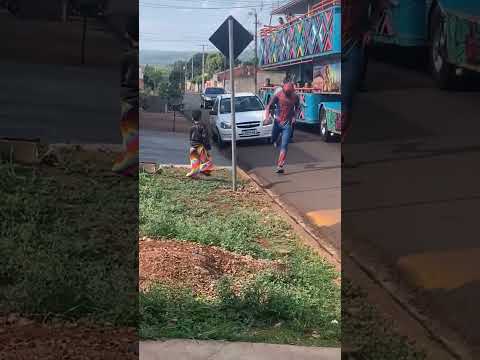 dançando com a carreta e meus amigos 😀 #dançando #carretadaalegria #fypシ゚viral #carretafuracão