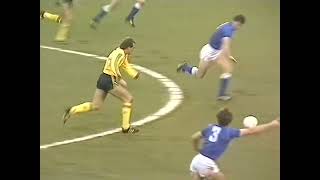 Everton 0-1 Arsenal The Littlewoods Cup Semi Final 1st Leg 07/02/1988 FULL MATCH