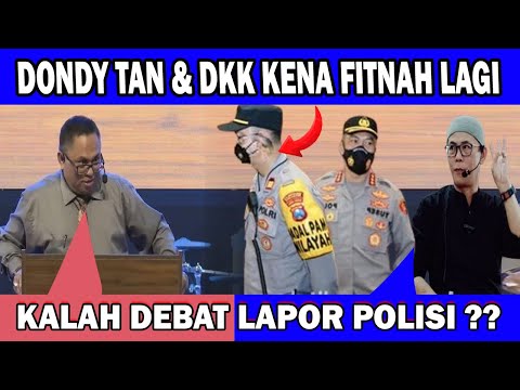 KALAH DEBAT PENDETA ESRA SORU DI LAPORKAN DONDY TAN DAN UMAR ??