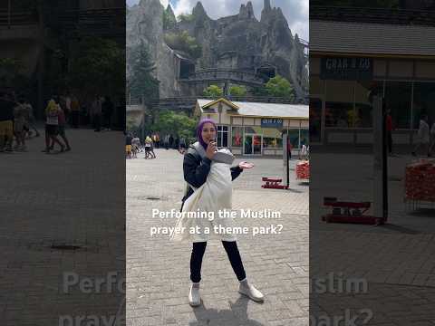 MOSQUE in a Theme Park!? #shorts