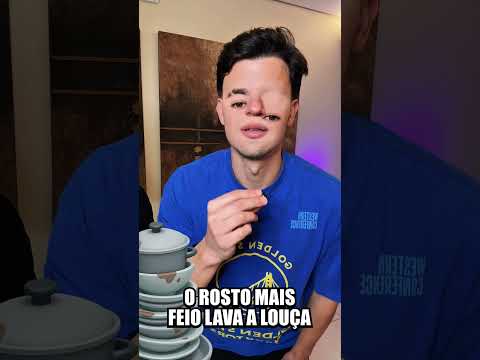 O MAIS FEIO LAVA A LOUÇA?? QUEM FICOU MAIS FEIO??