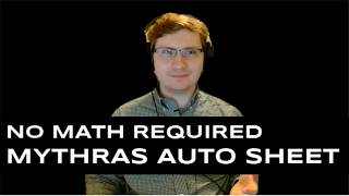 Mythras - Auto Calculating Sheet