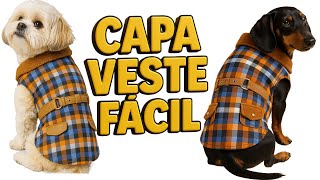 🐾 Capa Veste Fácil para Cães Idosos, Dachshund e Buldogue — Passo a Passo Completo!