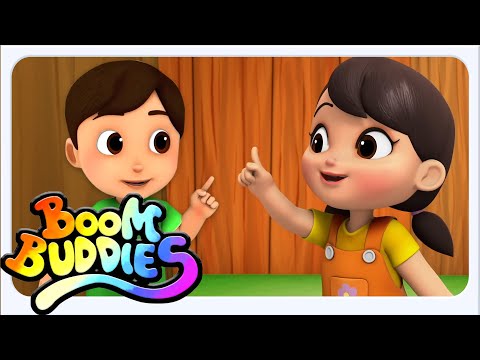 Boom Buddies - Lagu Keluarga Jari + Lebih Banyak Video Pendidikan Prasekolah Untuk Balita