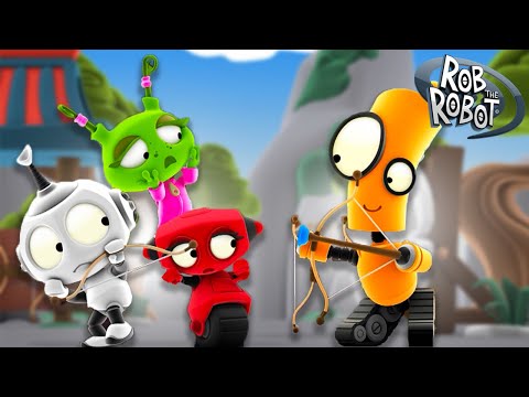 Martial Arts, Space Smarts | Rob The Robot | Preschool Learning
