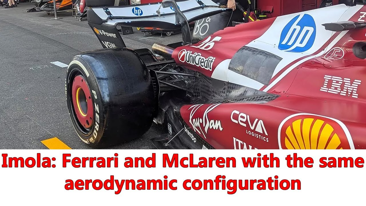 Ferrari SF-25 aligns with McLaren MCL39 on downforce setup: rear-end configurations for F1 Imola GP