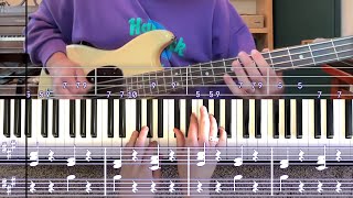 Real Estate - How To Play… “Water Underground” – Bass & Piano (Official Audio + Tutorial)