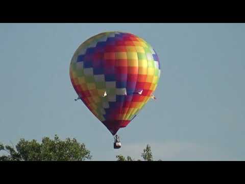 Balloons Leaving The Airport And Flying East 7/2/25