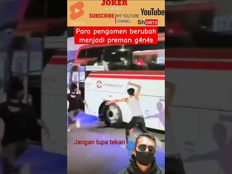 para pengamen berubah menjadi preman