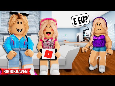 MINHA MÃE SÓ DEIXA MINHA IRMÃ MAIS NOVA JOGAR ROBLOX | Historinhas Brookhaven Roblox | Bibi e Lud