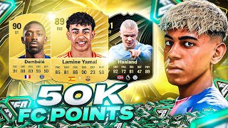 50,000 FC Points Gets You THIS on FC 26! 😳
