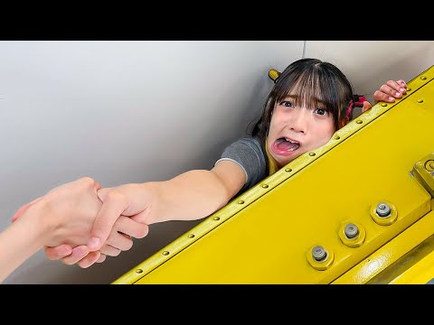 みーみが挟まれて抜けなくなりました・・・