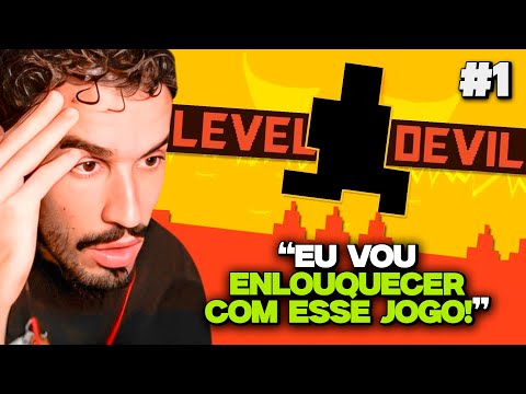 É IMPOSSÍVEL ZERAR ESSE JOGO DO INFERNO! - LEVEL DEVIL #1 | STAG JOGA