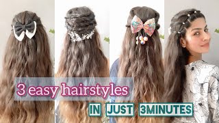 3 bridesmaid hairstyles