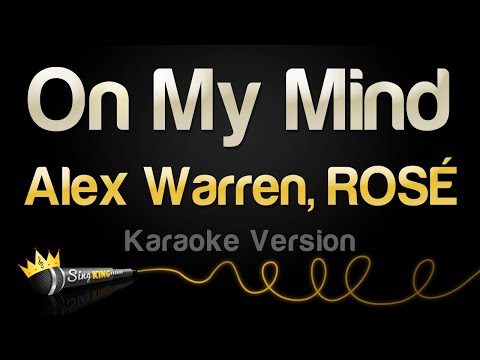 Alex Warren, ROSÉ – On My Mind (Karaoke Version)