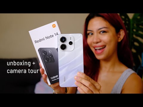 Xiaomi Redmi Note 14 unboxing + CAMERA TOUR