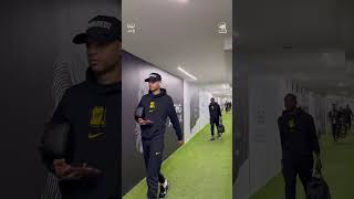 وصول النمور إلى ملعب اللقاء #الاتحاد_الشباب