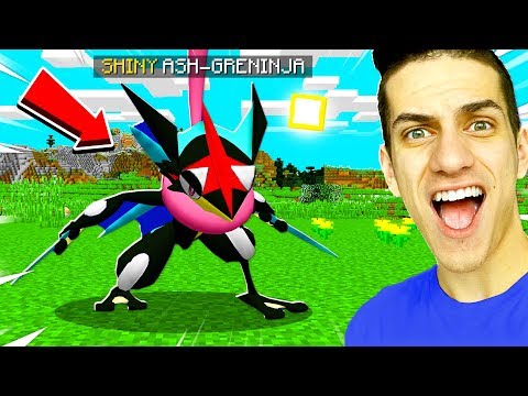 CATCHING RAREST SHINY POKEMON in MINECRAFT!