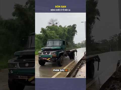 Đi chiếc ô tô này chắc cũng ướt cả người thôi #shorts