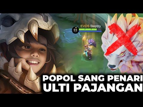Ketika Popol Tanpa Kupa Menjadi Mode Penari Dan Ulti Jadi Pajangan!! - Mobile Legends