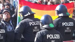 Demo gegen Linksextremismus in Berlin am 22.02.2025