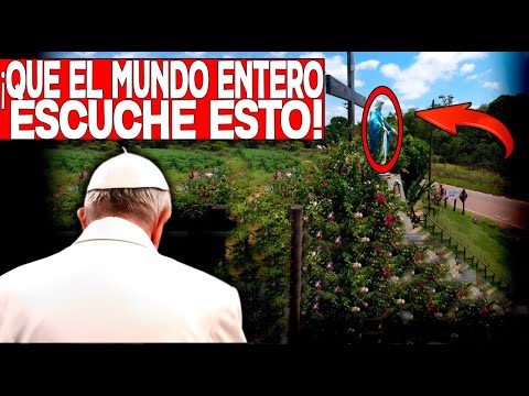 ¡QUE EL MUNDO ENTERO ESCUCHE ESTO! PAPA FRANCISCO.