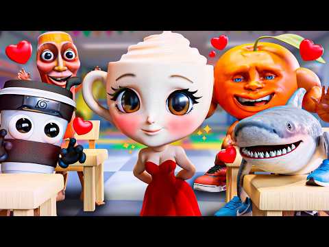 ¡BALLERINA CAPPUCCINA GLOW UP! Italian Brainrot Animación