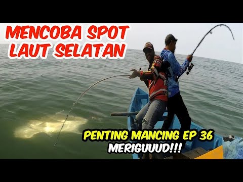 Mencoba Mancing di Laut Selatan   Pantai Batu Karas Pangandaran   Penting Mancing Ep 36